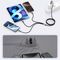Tech-Protect UltraBoost DNA 3in1 USB-C / Micro-USB / Lightning cable 120 cm - gray
