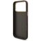 Guess 4G Big 4G Classic Logo Big Strap Metal Buttons Case for iPhone 17 Pro Max - Brown | Techbox