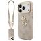 Guess 4G Big 4G Classic Logo Big Strap Metal Buttons Case for iPhone 17 Pro - Pink | Techbox
