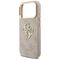 Guess 4G Big 4G Classic Logo Big Strap Metal Buttons Case for iPhone 17 Pro - Pink | Techbox