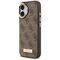 Guess 4G Logo Plate MagSafe case for iPhone 17 - brown - Uncategorized Cases (2) - Cases - Techbox