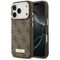 Guess 4G Logo Plate MagSafe case for iPhone 17 Pro - brown - Apple Cases - Cases - Techbox