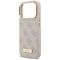 Guess 4G Logo Plate MagSafe Case for iPhone 17 Pro - Pink - Apple Cases - Cases - Techbox
