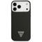 Guess Grained Triangle Logo MagSafe case for iPhone 17 Pro Max - black | Techbox