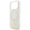Guess IML Flowers Electro Pearl Strap MagSafe Case for iPhone 17 Pro - White | Techbox