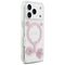 Guess Resin Flowers Glitter MagSafe Case for iPhone 17 Pro - Pink | Techbox
