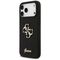 Guess Silicone Big 4G Script Case for iPhone 17 Pro Max - Black | Techbox