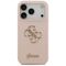 Guess Silicone Big 4G Script Case for iPhone 17 Pro - Pink | Techbox