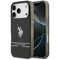 US Polo DH and Bottom Stripe Logo MagSafe Case for iPhone 17 Pro - Black | Techbox