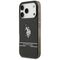 US Polo DH and Bottom Stripe Logo MagSafe Case for iPhone 17 Pro - Black | Techbox