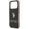 US Polo DH and Bottom Stripe Logo MagSafe Case for iPhone 17 Pro - Black | Techbox