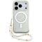 Guess IML Glitter Pearl Strap MagSafe Case for iPhone 17 Pro - Transparent - Uncategorized Cases (2) - Cases - Techbox