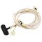 Guess CBDY 4G Charm USB-C / USB-C Cable 150cm - Beige