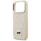 Karl Lagerfeld Karl Pin MagSafe Case for iPhone 17 Pro Max - Beige | Techbox