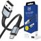 3mk Hyper Cable N-SERIES USB-A / MicroUSB 1m 5V/2.4A 12W / black