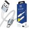 3mk Hyper Cable N-SERIES USB-A / MicroUSB 1m 5V/2.4A 12W / white