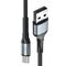 3mk Hyper Cable N-SERIES USB-A / USB-C 2m 9V/2A 18W / black