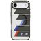 BMW M IML Metal Buttons Tricolor Lines MagSafe Case for iPhone Air - Gray | Techbox