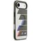 BMW M IML Metal Buttons Tricolor Lines MagSafe Case for iPhone Air - Gray | Techbox