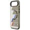 BMW M IML Metal Buttons Tricolor Lines MagSafe Case for iPhone Air - Gray | Techbox