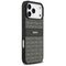 DKNY Repeat Texture Pattern with Tonal Stripe Case for iPhone 17 Pro Max - Black - Uncategorized Cases (2) - Cases - Techbox