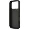 DKNY Repeat Texture Pattern with Tonal Stripe iPhone 17 Pro Case - Black | Techbox