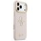 Guess Grained Big 4G &amp; Stand Camera Case for iPhone 17 Pro Max - Pink - Uncategorized Cases (2) - Cases - Techbox
