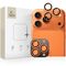 Tech-Protect Camring Fit+ Camera Cover for iPhone 14 Pro / Max / 15 Pro / Max / 16 Pro / Max / 17 Pro / Max - Orange | Techbox