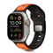 Tech-Protect IconBand Line Strap for Apple Watch 44 / 45 / 46 / 49 mm - Black and Orange | Techbox