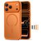 Tech-Protect Magpeak Magsafe CC Case for iPhone 17 Pro Max - Matte Orange | Techbox