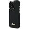Guess Silicone Script Metal Logo &amp; Frame Case for iPhone 16 Pro Max - Black - Uncategorized Cases (2) - Cases - Techbox