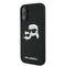 Karl Lagerfeld Silicone Nauble Heads Print MagSafe Case for iPhone 16 - Black - Uncategorized Cases (2) - Cases - Techbox
