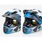 Rockbros TS-61 10110061001 Children's Bike Helmet with Detachable Chin Size S (48-54) - Blue - Bicycle - Sports & Fitness - Techbox