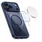 Tech-Protect Magpeak Magsafe CC Case for iPhone 17 Pro Max - Clear Navy Blue | Techbox