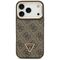 Guess 4G PU Triangle Logo &amp; Stand Camera Magsafe Case for iPhone 17 Pro - Brown - Uncategorized Cases (2) - Cases - Techbox