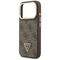 Guess 4G PU Triangle Logo &amp; Stand Camera Magsafe Case for iPhone 17 Pro - Brown - Uncategorized Cases (2) - Cases - Techbox