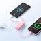 Joyroom JR-PR2L 10000mAh 35W Power Bank with Built-in Retractable USB-C Cable and USB-C Lanyard Cable - Pink
