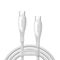 Joyroom S-A59 Vibrant Series 60W USB-C - USB-C Cable 1.2m - White