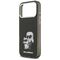 Karl Lagerfeld IML Aquarelle Karl &amp; Choupette &amp; Logo MagSafe Case for iPhone 17 Pro - Black | Techbox