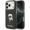 Karl Lagerfeld IML Aquarelle Karl &amp; Logo MagSafe Case for iPhone 17 Pro - Black | Techbox