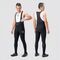 Rockbros YDCK012-1 Long Fleece Bib Tights with Pad Size S - Black | Techbox