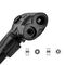 Rockbros GP6532B Floor Pump with Pressure Gauge - Black and Orange - Bicycle - Sports & Fitness - Techbox