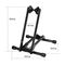 Rockbros T30 Folding Bike Stand for Front or Rear Wheel Compatible with 24-27.5 Inch and 700C Wheels - Black - Bicycle - Sports & Fitness - Techbox