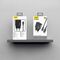 Dudao A23LEU 2.4A GaN EU USB-A Wall Charger with USB-A to Lightning Cable - Black | Techbox