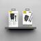 Dudao A26TCEU PD QC 25W GaN USB-A USB-C Wall Charger with USB-C Cable - Black - Travel Chargers - Smartphone Chargers - Techbox