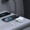 Dudao A28PCEU PD 45W GaN 2xUSB-C Wall Charger with USB-C Cable - White | Techbox