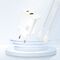 Dudao A27TEU PD 30W GaN USB-A USB-C Wall Charger - White | Techbox