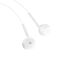 Dudao X10S wired in-ear headphones 3.5mm mini jack 1.15m - white - Headsets - Speakers & Headphones - Techbox