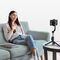 Selfie stick Dudao F18S 4-in-1 foldable tripod with remote control - black | Techbox