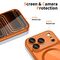 Tech-Protect MagFlex MagSafe Case for iPhone 17 Pro - Transparent Orange | Techbox